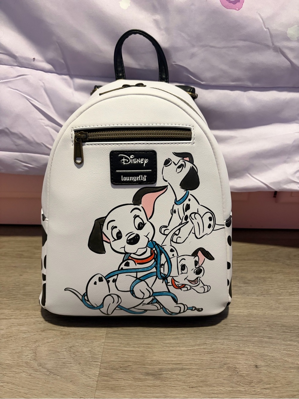 Loungefly White 101 Dalmatians Puppy Mini Backpack